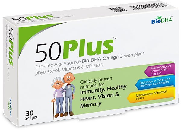 50 Plus : Reduces cognitive impairment in aging